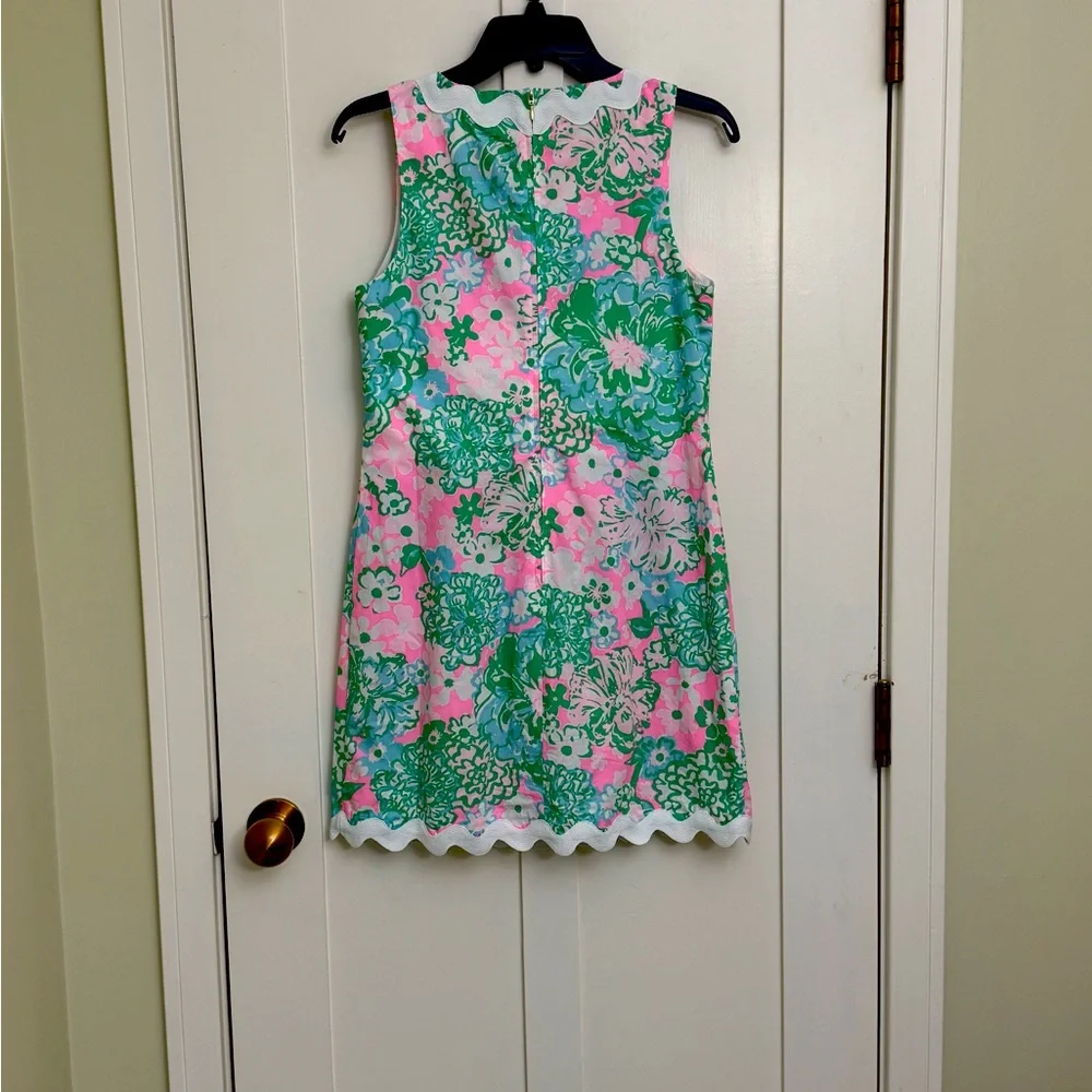 NEW LILLY PULITZER Romney Shift Romper in Multi Plumes In Bloom SIZE 2 NWOT - Picture 6 of 10